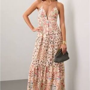 ba&sh Giselle Floral Maxi Dress